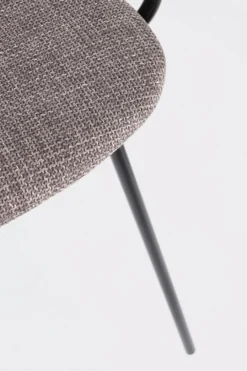 Discount Bizzotto SEDIA IN TESSUTO GRIGIO - SIENNA