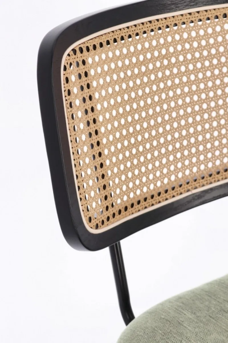 Hot Bizzotto SEDIA IN TESSUTO VERDE - GLENNA