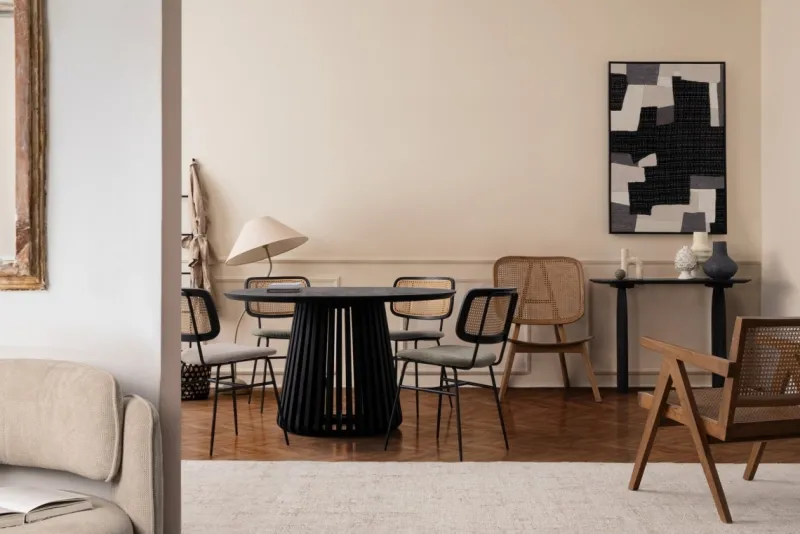 Hot Bizzotto SEDIA IN TESSUTO VERDE - GLENNA