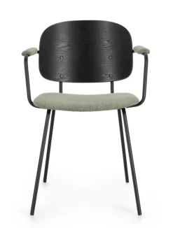 Online Bizzotto SEDIA IN TESSUTO VERDE - SIENNA