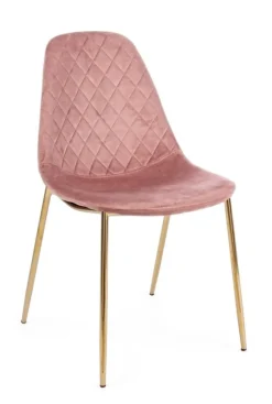 Online Bizzotto SEDIA IN VELLUTO ROSA - TERRY