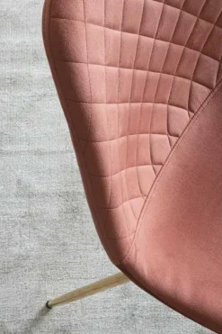 Online Bizzotto SEDIA IN VELLUTO ROSA - TERRY