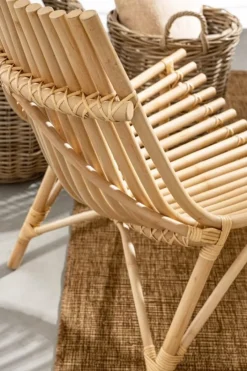 Best Bizzotto SEDIA LOUNGE MENENDEZ NATURALE