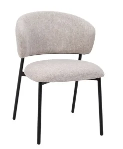 Online Bizzotto SEDIA PRISCA NERO/ROCK