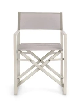 Online Bizzotto SEDIA REGISTA IN ALLUMINIO - KONNOR