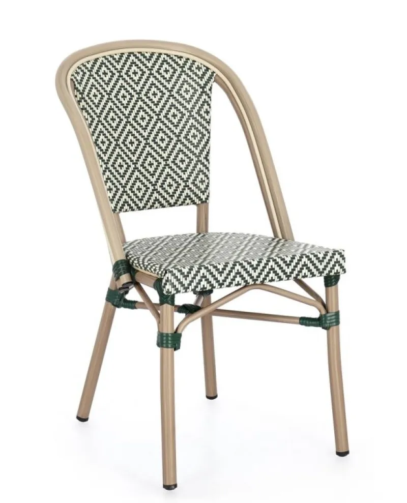 Hot Bizzotto SEDIA SILVEIRA VERDE