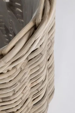 Online Bizzotto SET3 CESTA JEFRI OV GRIGIO