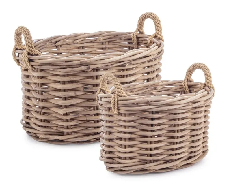 Hot Bizzotto SET2 CESTA 2M MALANG OV GRIGIO