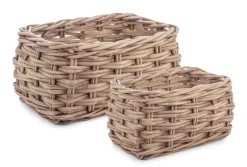 Best Bizzotto SET2 CESTA MALANG GRIGIO