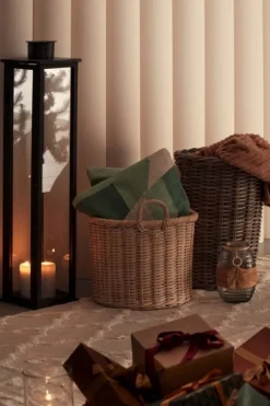 Outlet Bizzotto SET3 CESTA RANDY TO GRIGIO