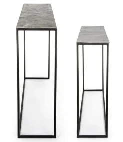 Bizzotto SET2 CONSOLLE IN ALLUMINIO - TAHIR