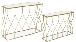 Hot Bizzotto SET2 CONSOLLE IN METALLO - ELENOR