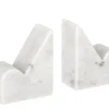 Online Bizzotto SET2 DECORAZIONE KANDY MARMO BIANCO H12