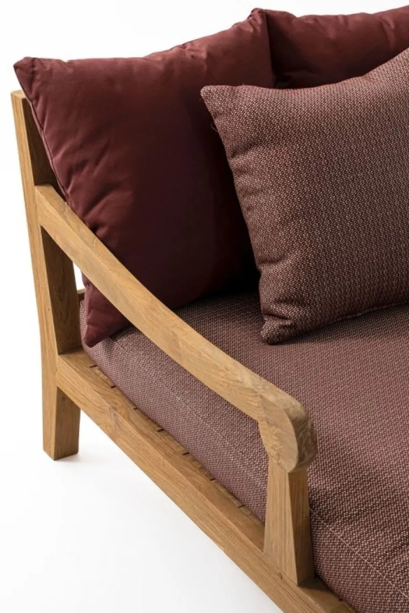 Clearance Bizzotto SET2 LOUNGE C-C BALI WINE - FSC