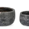 Sale Bizzotto SET2 P.VASO DUYEN TO ANTRACITE