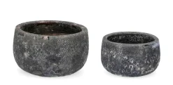 Sale Bizzotto SET2 P.VASO DUYEN TO ANTRACITE