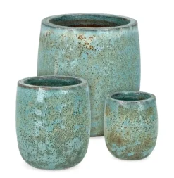 Hot Bizzotto SET3 P.VASO DUYEN TO VERDE