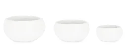 Sale Bizzotto SET3 P.VASO HOIAN CIOTOLA BIANCO