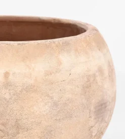 Discount Bizzotto SET2 P.VASO MINH BOMB TERRACOTTA MARRONE