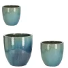 Online Bizzotto SET3 P.VASO QUANG ALTO BLU