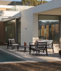 Bizzotto SET4 SALOTTO C-C ELNA ANTRACITE LH32