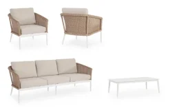 Bizzotto SET4 SALOTTO C-C OCEANA VAPOR YK15