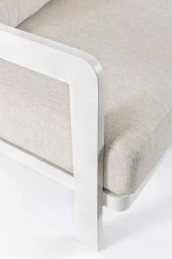 Sale Bizzotto SET4 SALOTTO IN CORDA PER ESTERNO BIANCO WG20 - PRESLEY