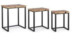 Online Bizzotto SET3 TAVOLINI- ELWOOD