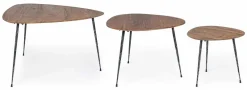 Bizzotto SET3 TAVOLINI IN LEGNO - BOSCAGE