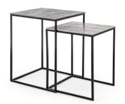 Online Bizzotto SET2 TAVOLINI IN METALLO - TAHIR