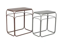 New Bizzotto SET2 TAVOLINO CLARITY RETT