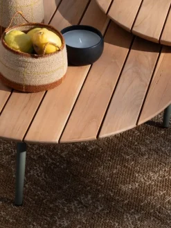 Hot Bizzotto SET2 TAVOLINO IVISSA D60-D80 VERDE