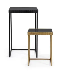 Outlet Bizzotto SET2 TAVOLINO YAMIR QU