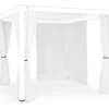 Bizzotto SET4 TELI LAT+ZANZ PERGOLA OCEAN 3X3 BIA