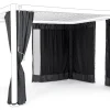 Outlet Bizzotto SET4 TELI LAT+ZANZ PERGOLA OCEAN 3X4 ANT