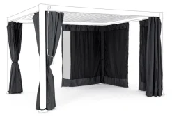 Outlet Bizzotto SET4 TELI LAT+ZANZ PERGOLA OCEAN 3X4 ANT