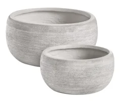 Online Bizzotto SET2 VASO GRAFFITI CIOTOLA BIANCO