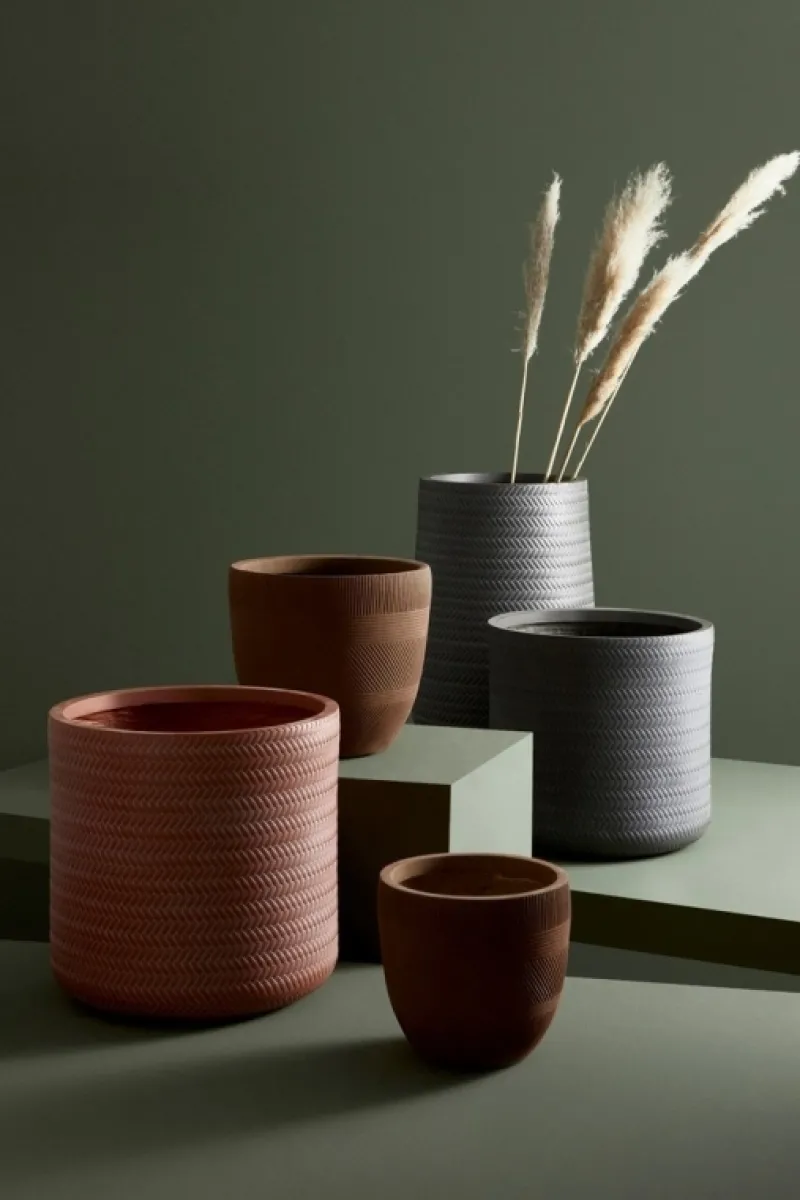 Online Bizzotto SET4 VASO TRESSAGE CIL ANTRACITE