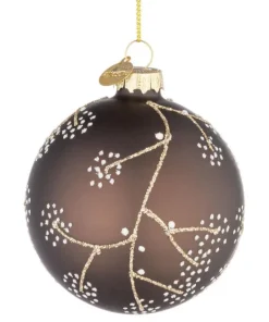 Outlet Bizzotto SFERA VT FLORAL MARRONE D80