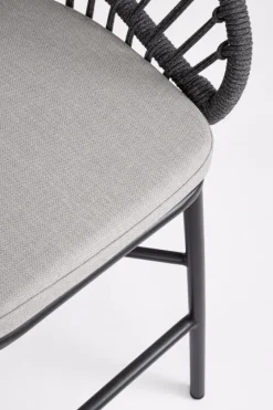 Best Bizzotto SGABELLO BAR C-C ODIVELAS ANTRACITE