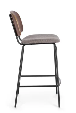 Discount Bizzotto SGABELLO BAR GRIGIO - SIENNA