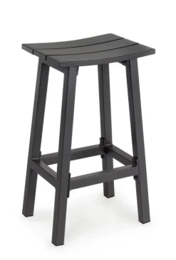 Sale Bizzotto SGABELLO BAR IN ALLUMINIO ANTRACITE YK13 - SKIPPER