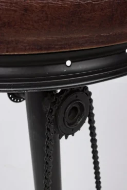 Discount Bizzotto SGABELLO BAR IN PELLE - CYCLE