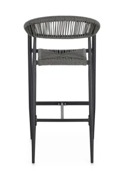 Online Bizzotto SGABELLO BAR JANDIA ANTRACITE/GRIGIO