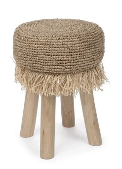 Online Bizzotto SGABELLO IN FIBRE NATURALI G01 - FLORINDA