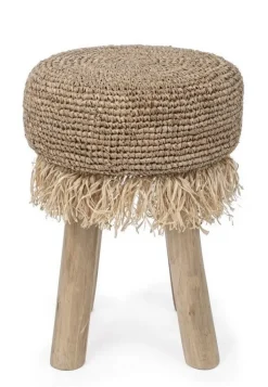 Online Bizzotto SGABELLO IN FIBRE NATURALI G01 - FLORINDA