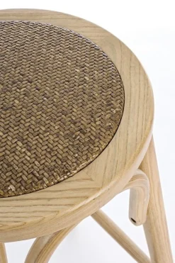 Online Bizzotto SGABELLO IN LEGNO NATURALE - CIRCLE