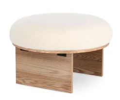 Discount Bizzotto SGABELLO IN TESSUTO NATURALE - ANNUSKA