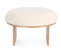 Discount Bizzotto SGABELLO IN TESSUTO NATURALE - ANNUSKA