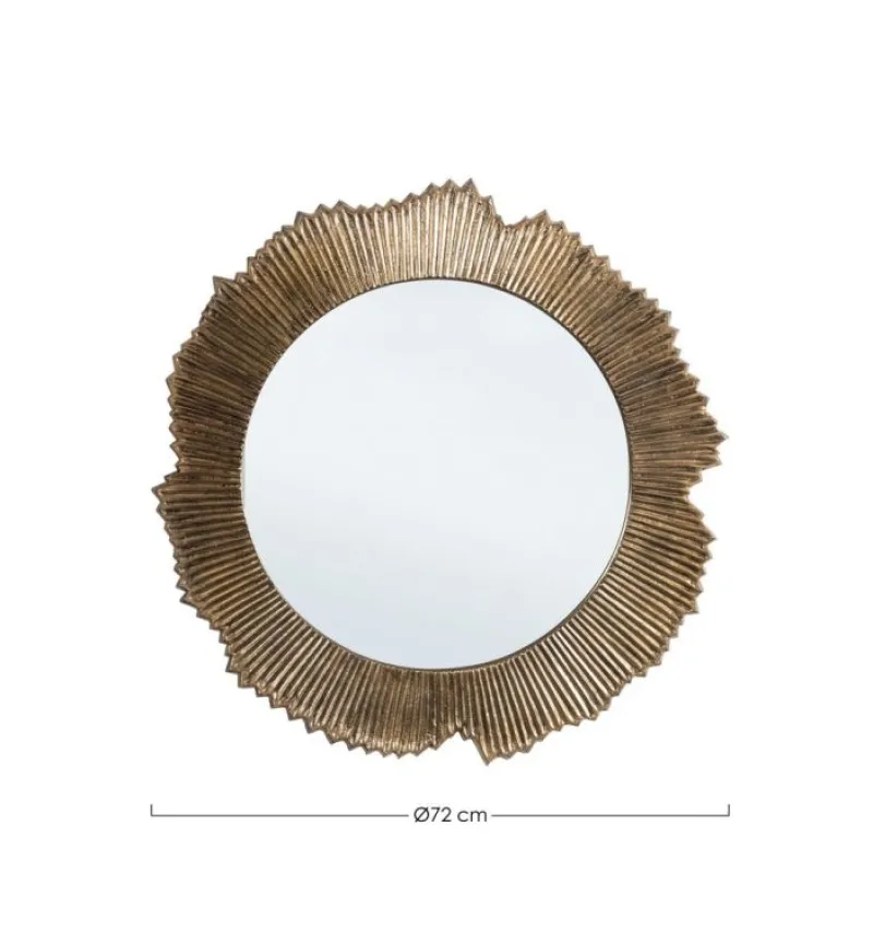 Sale Bizzotto SPECCHIO C-C YAMIR ORO D72